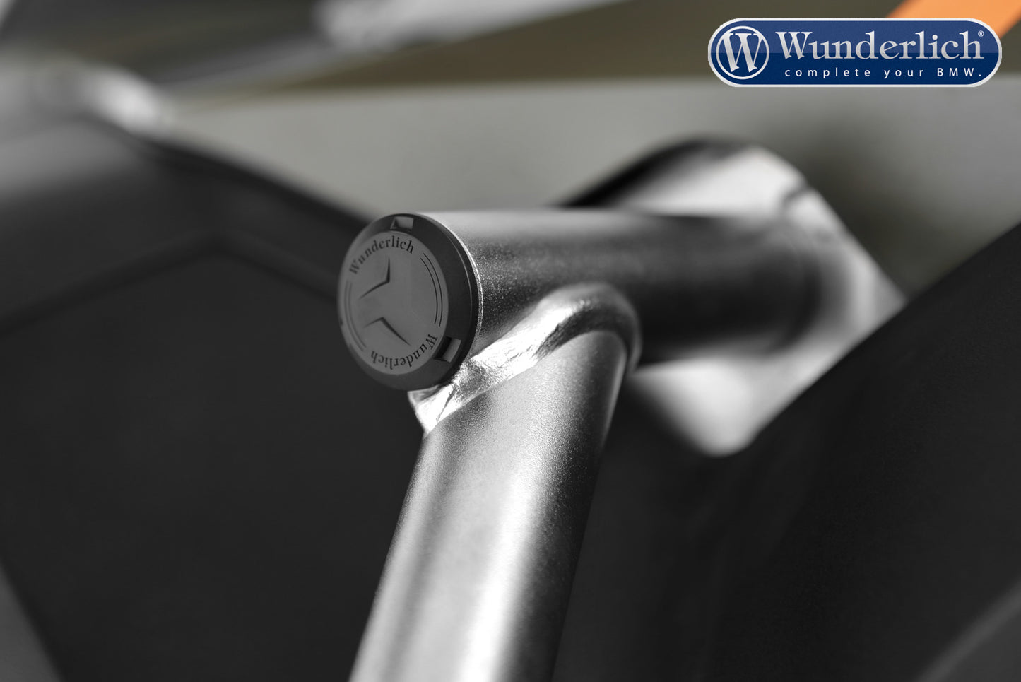 Wunderlich tank protection bar cover plugs - black