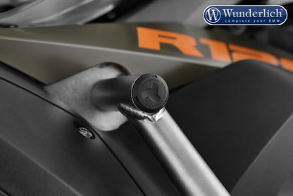 Wunderlich tank protection bar cover plugs - black