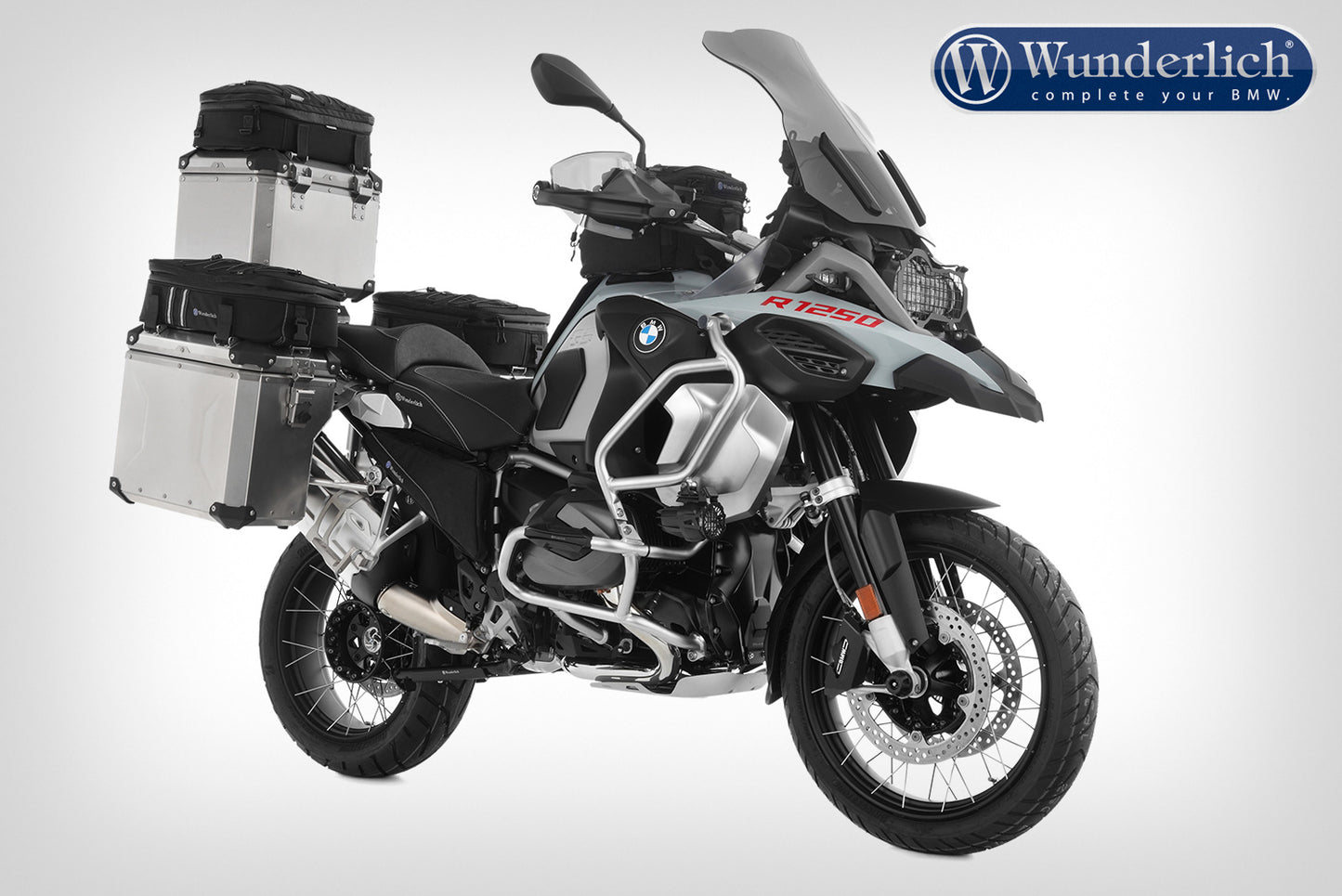 Wunderlich tank protection bar cover caps  Adventure - Set - black