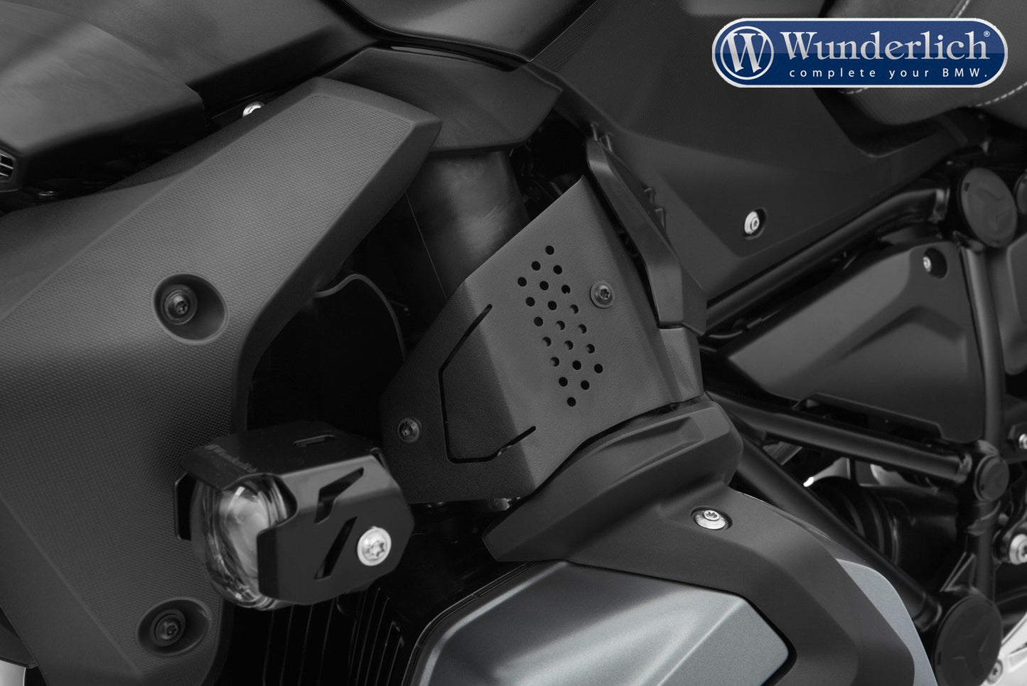 Wunderlich fuel injection system cover - left - black