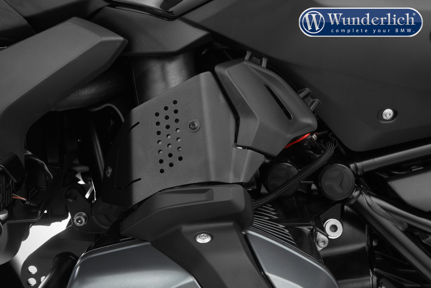 Wunderlich fuel injection system cover - left - black