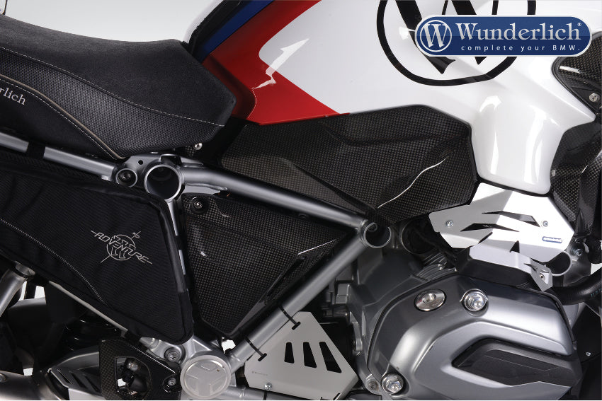 Tank cover for the lower right - carbon