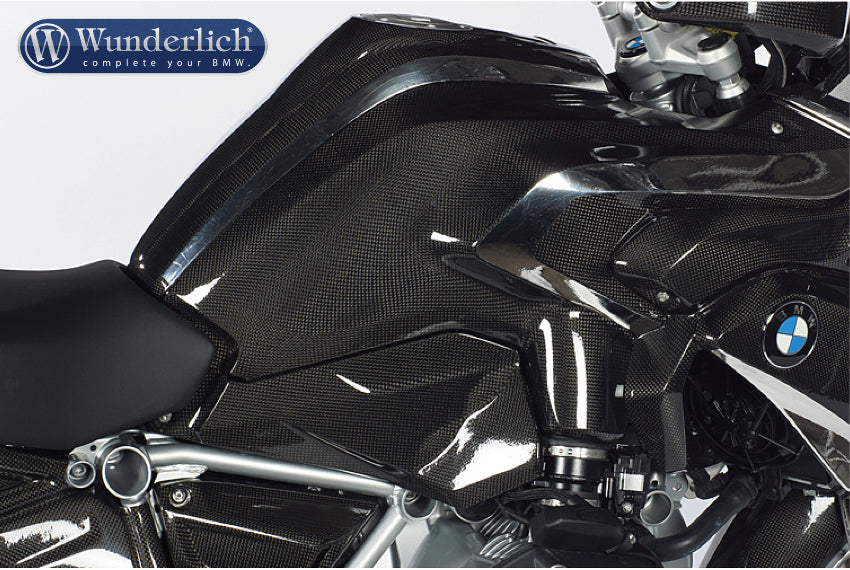 Tank cover for the lower right - carbon