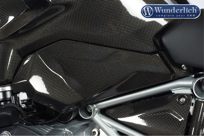 Tank cover for the lower left - carbon