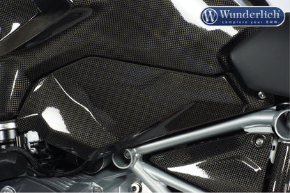 Tank cover for the lower left - carbon