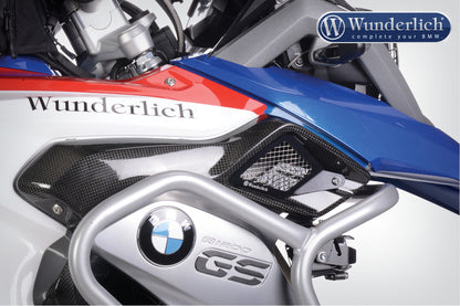 Air intake cover - right - carbon