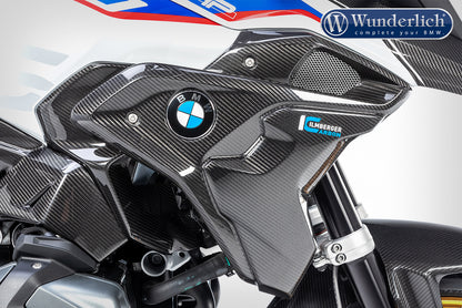 Ilmberger wind channel including flap R 1250 GS - right - carbon - glossy