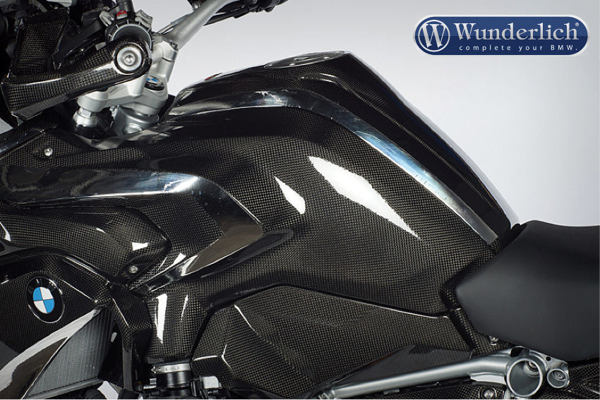 Tank side panel left - Carbon