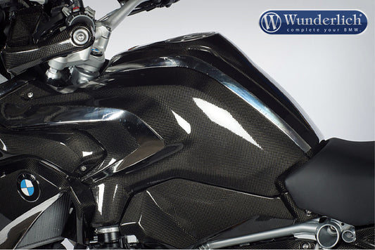 Tank side panel left - Carbon