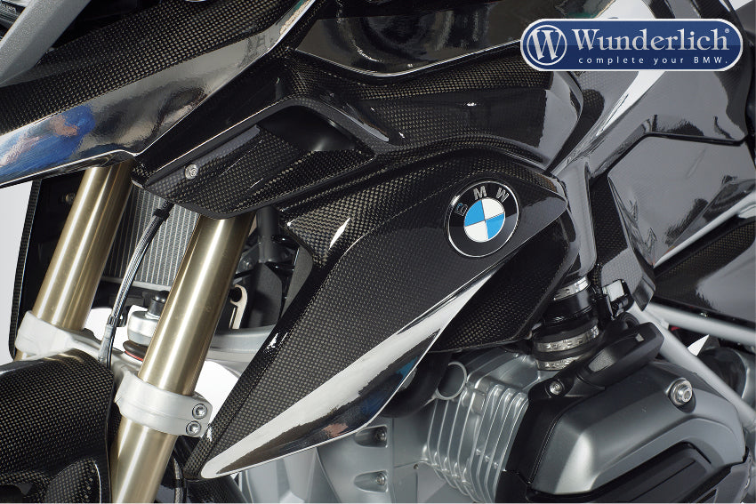 Water-cooler cover left - carbon