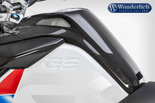 Ilmberger upper tank cover R 1250 GS Adventure - carbon - glossy