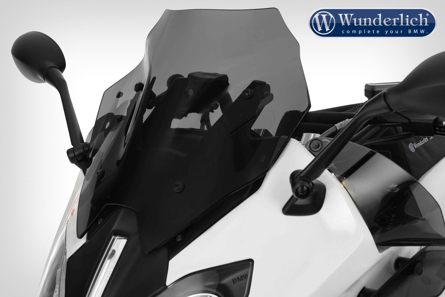 Wunderlich flowjet windshield SPORT - smoked grey