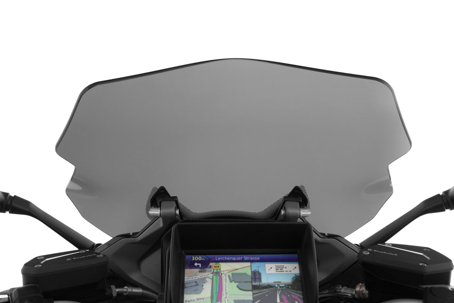 MARATHON windshield - smoked grey