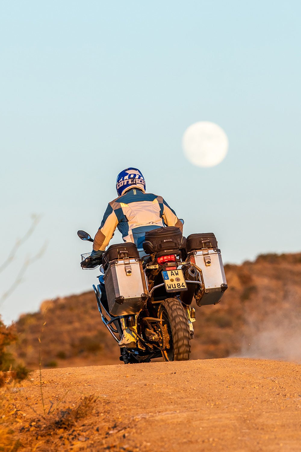 Windshield MARATHON - for vehicles with original windscreen adjustment - smoked grey