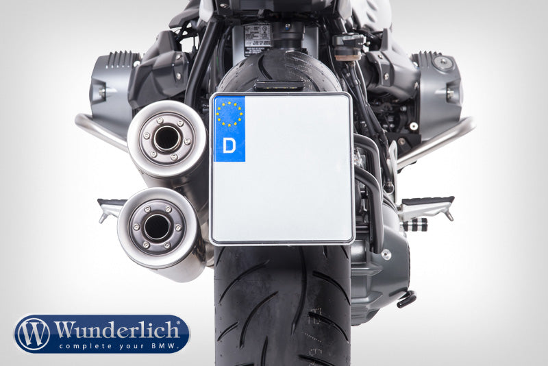 “SWING tail section with holder for original rear light - black