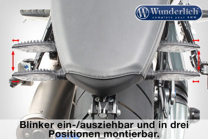 Wunderlich license plate holder SPORT (with orig. rear light holder)