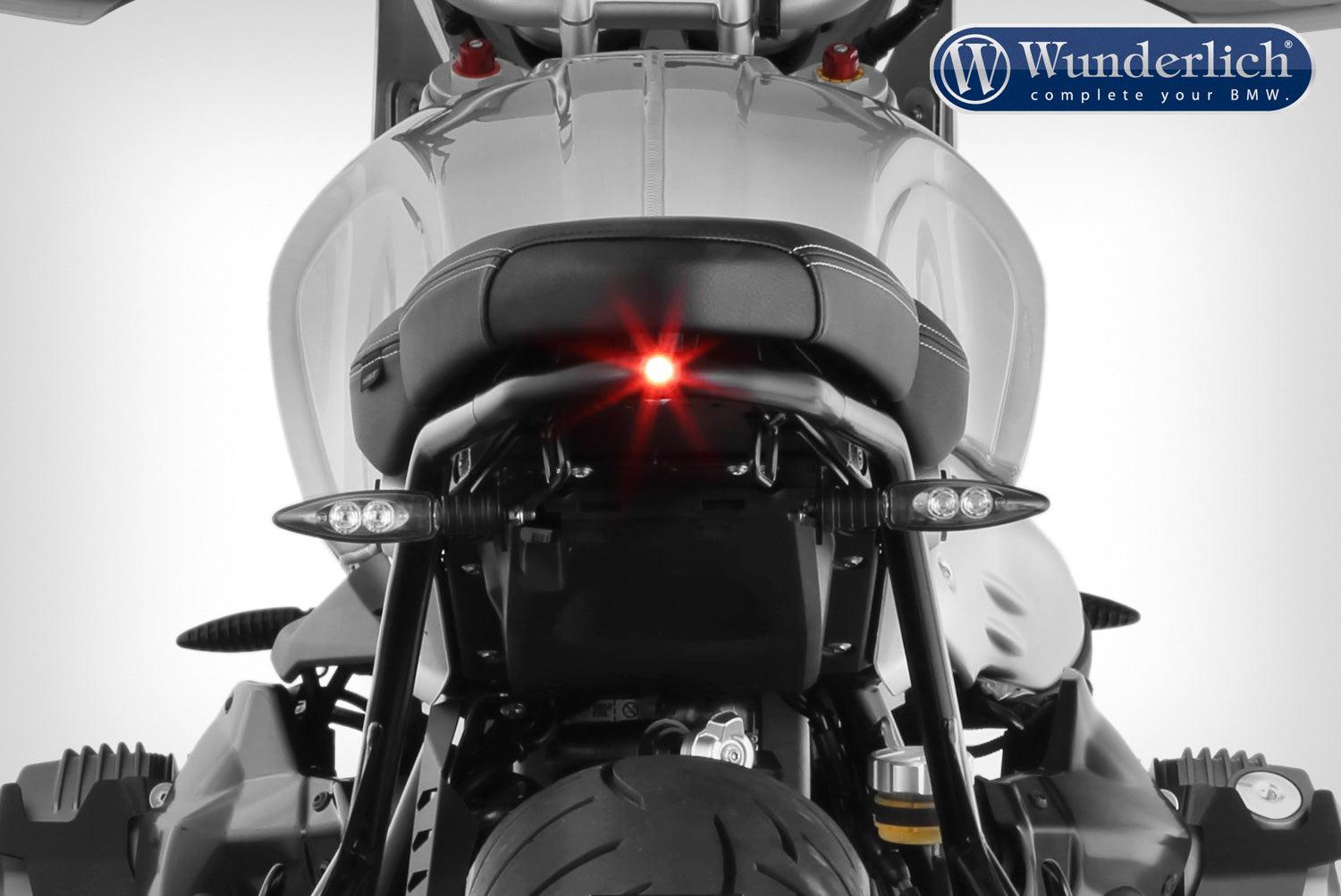 Tail section R nineT with tail light - incl. taillight - black