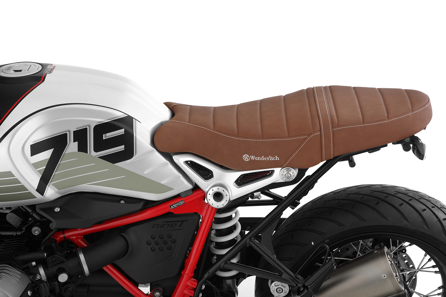 seat AKTIVKOMFORT - one-piece - Scrambler-brown