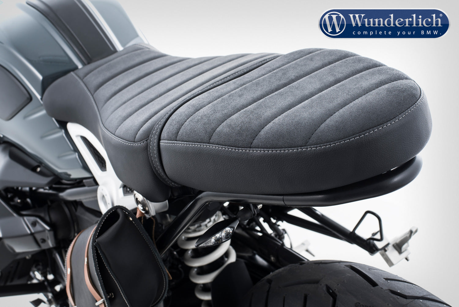 Wunderlich passenger seat AKTIVKOMFORT - rear - black