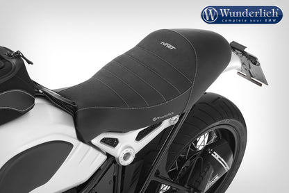 Wunderlich R nineT rider seat with &#8220;AKTIVKOMFORT&#8221; cusp - black