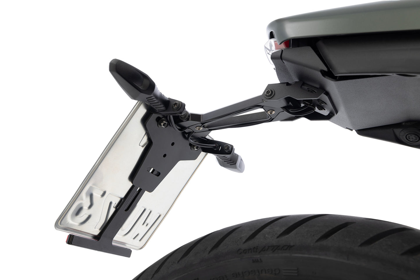 Rear End with License Plate Holder R 12 nineT / S - black