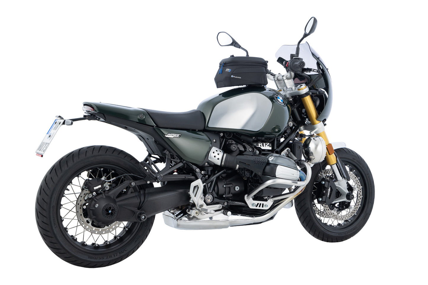 Rear End with License Plate Holder R 12 nineT / S - black