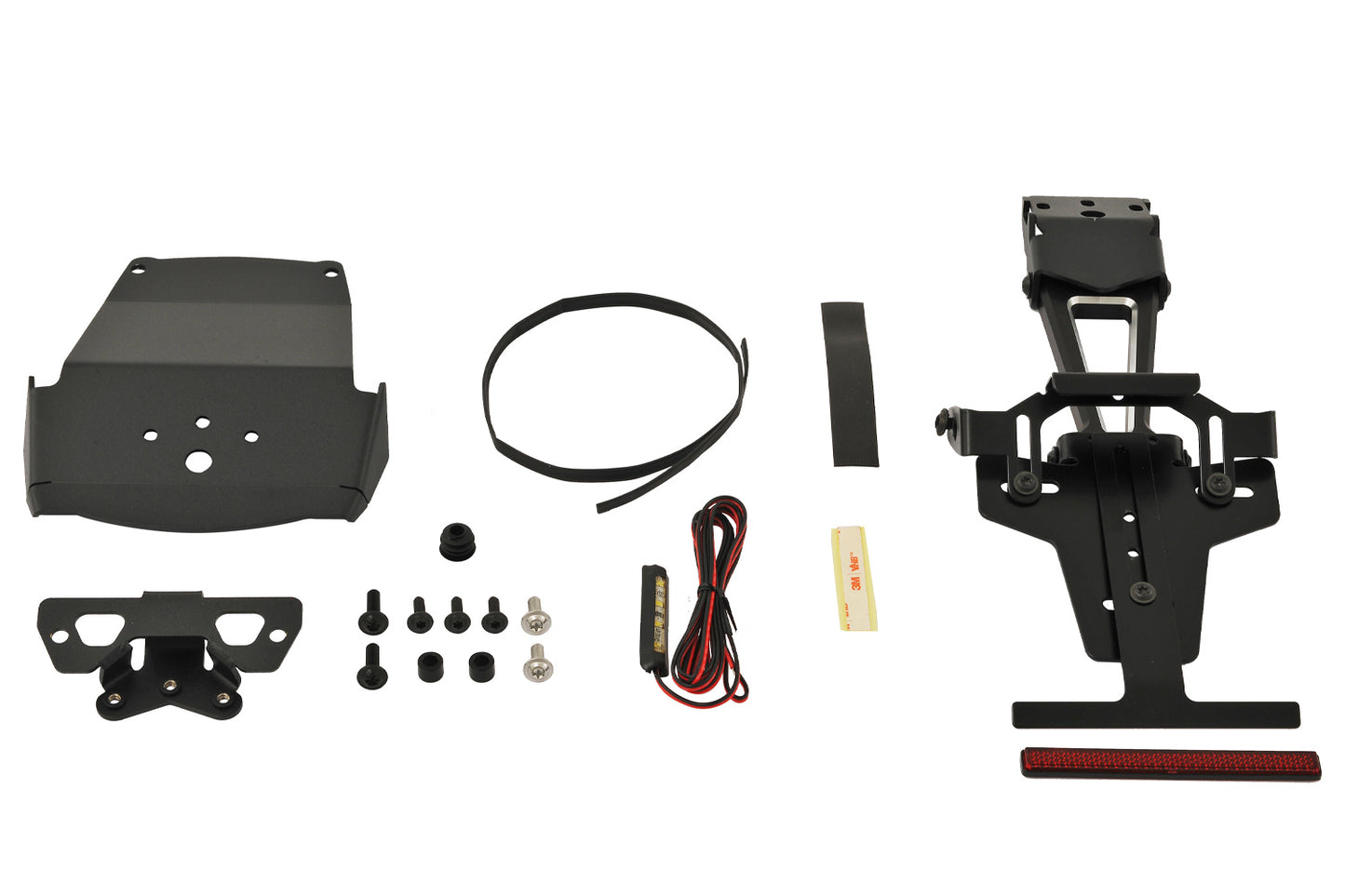 Rear End with License Plate Holder R 12 nineT / S - black