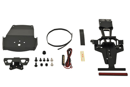 Rear End with License Plate Holder R 12 nineT / S - black