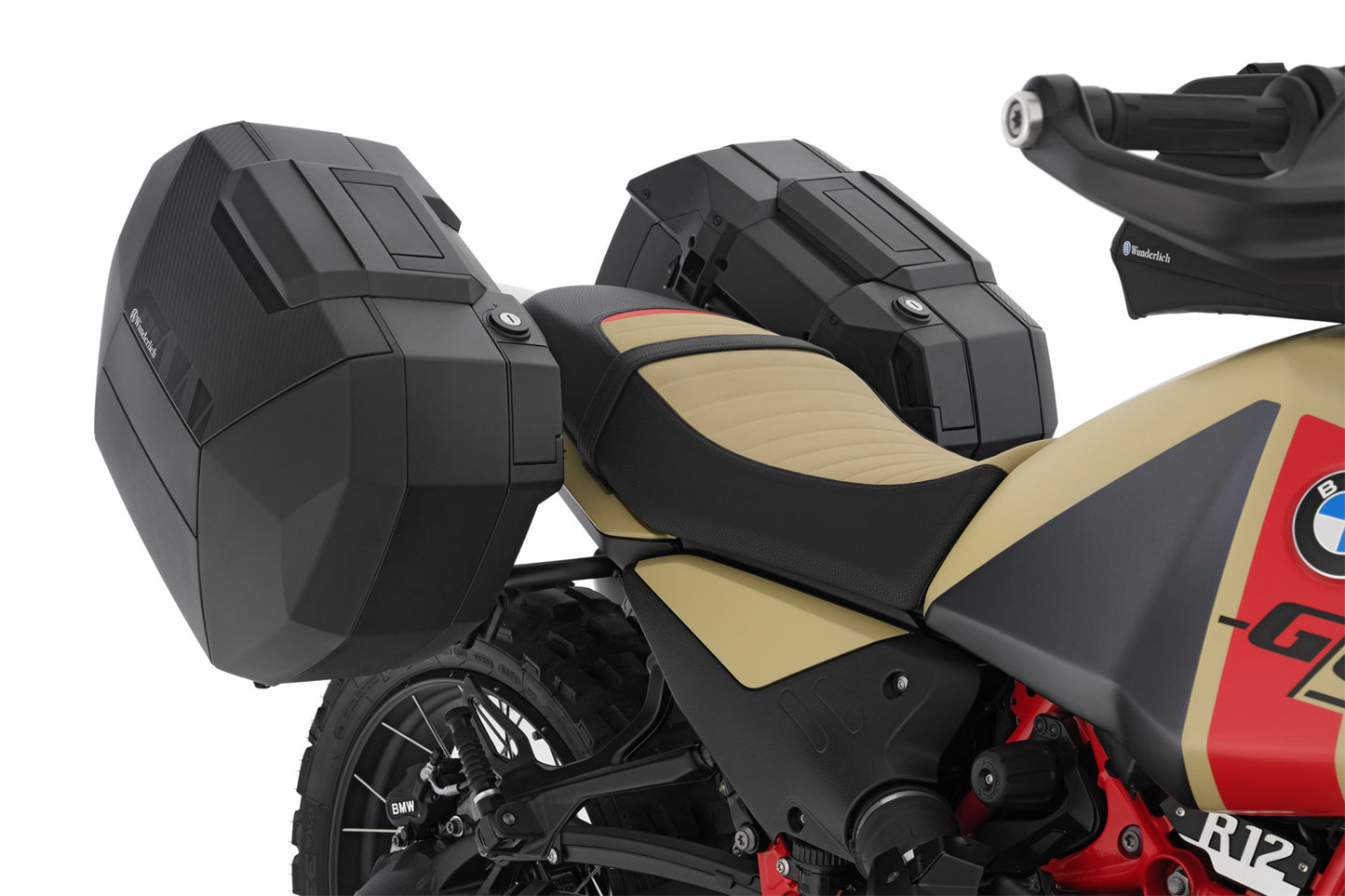 Luggage System Vario Case X-CASE with X-RACK light R 12 G/S - Set - carbon optic