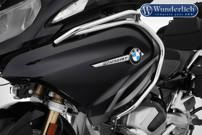 tank protection bar -  chromed