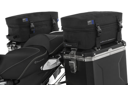 case top bags black »ELEPHANT« DRYBAG - left and right - black