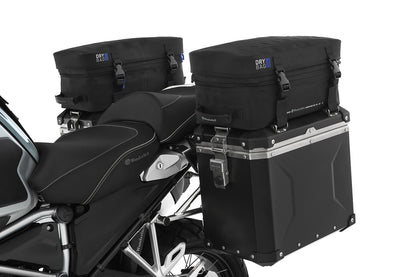 case top bags black »ELEPHANT« DRYBAG - left and right - black