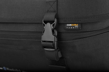 case top bags black »ELEPHANT« DRYBAG - left and right - black