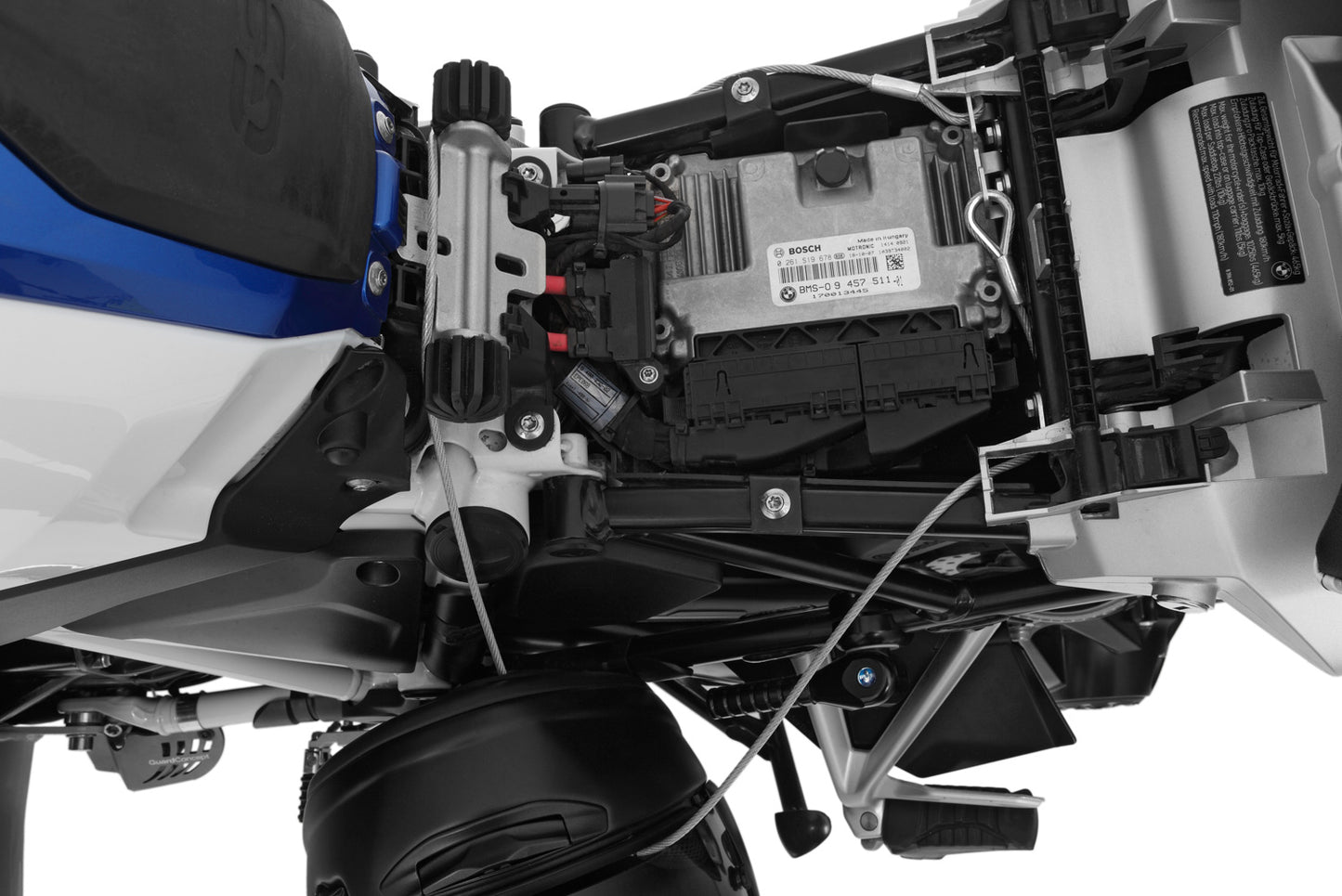 HELMLOCK helmet anti-theft protection – silver