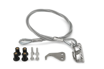 HELMLOCK helmet anti-theft protection – silver