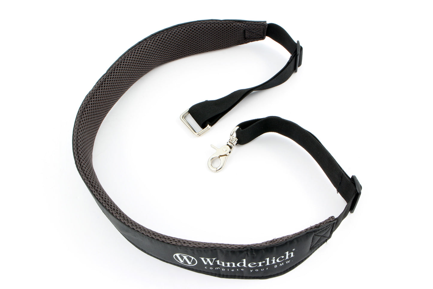 helmet carry strap - black - Double D-ring lock