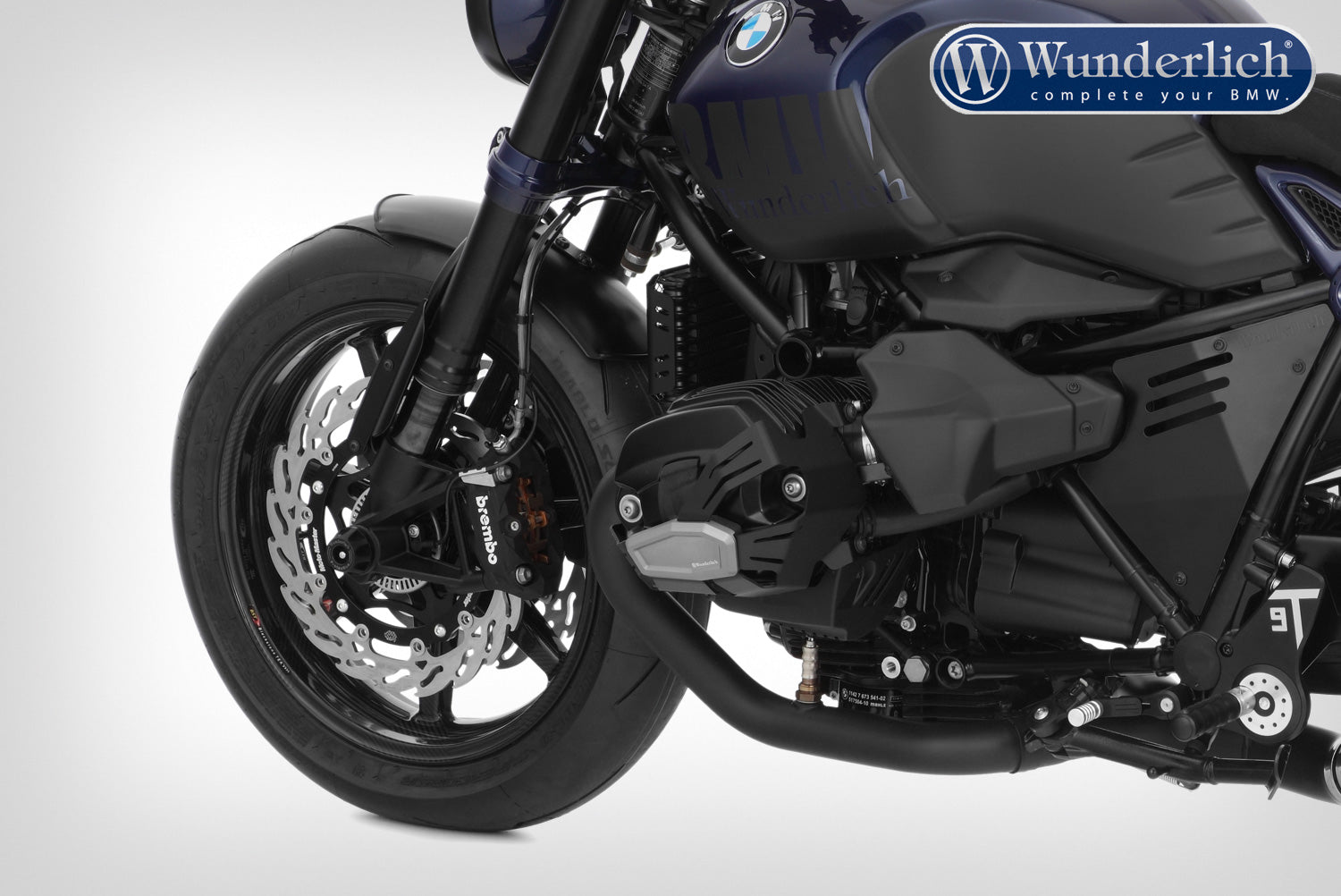 Wunderlich Classic front mudguard R nineT - low - black