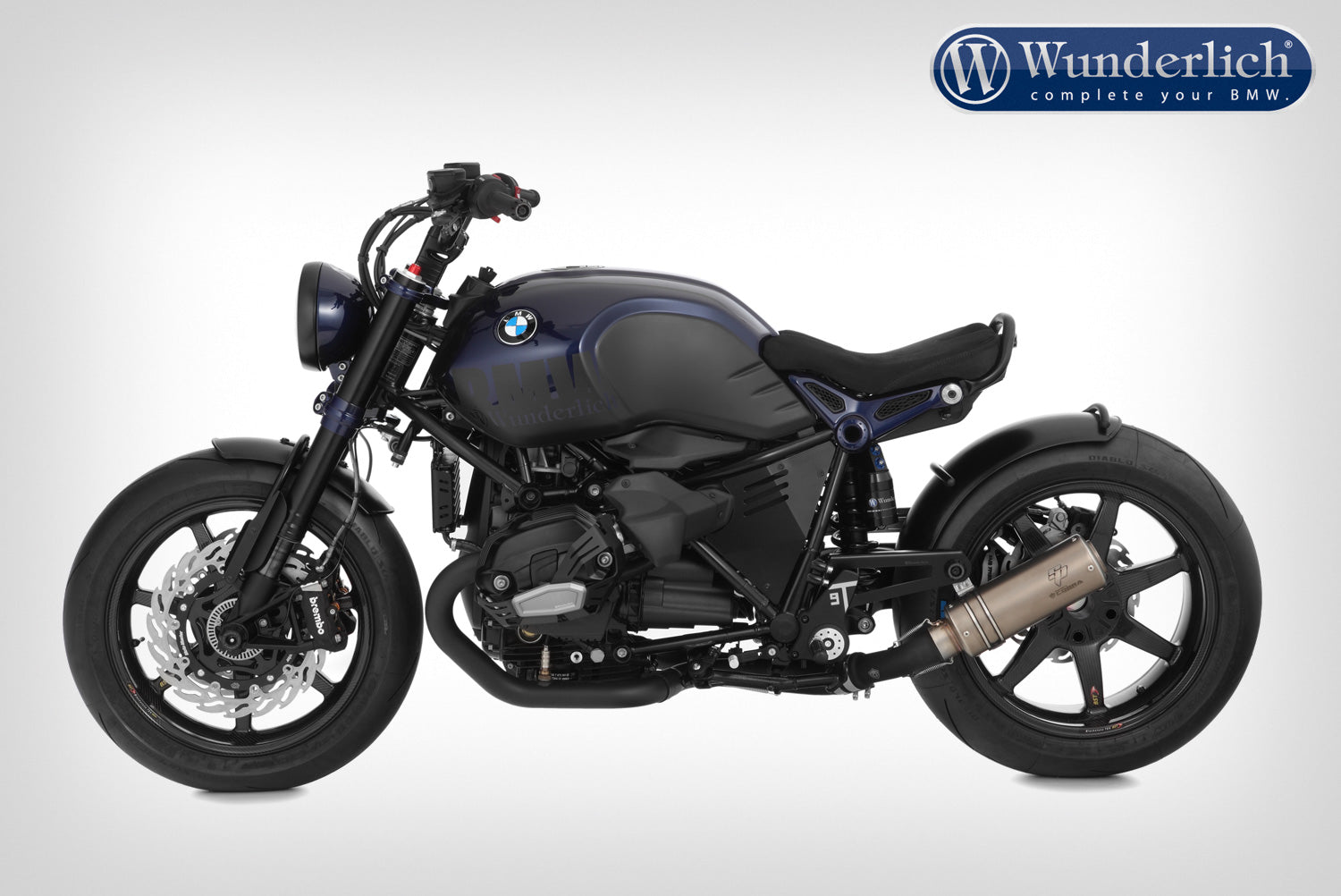 Wunderlich Classic front mudguard R nineT - low - black