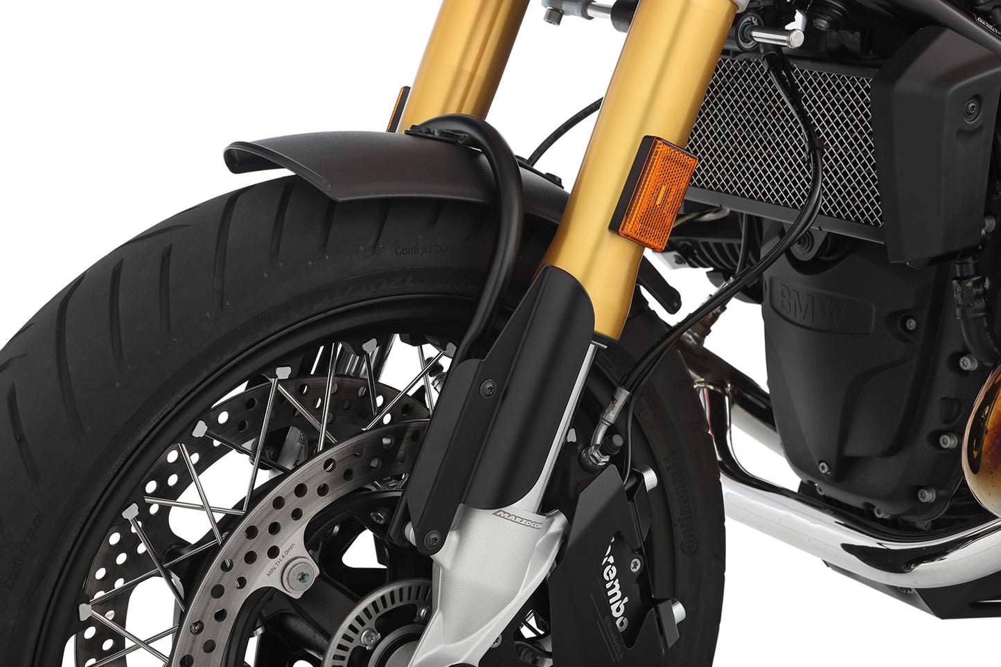 Fork tube cover R 12 nineT (+R nineT) - black