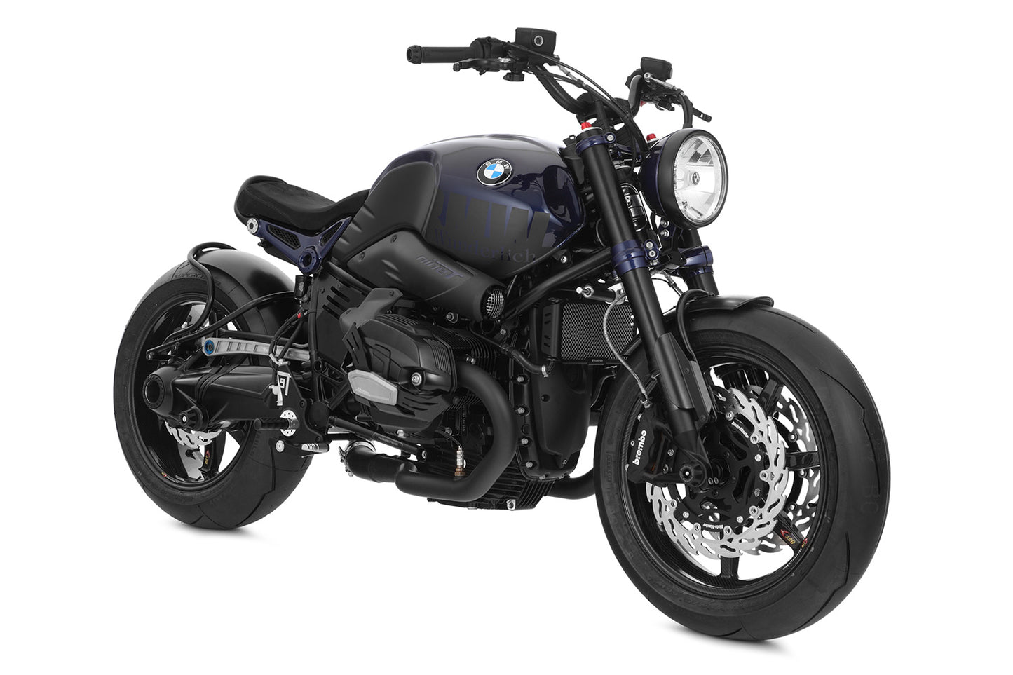 Fork tube cover R 12 nineT (+R nineT) - black