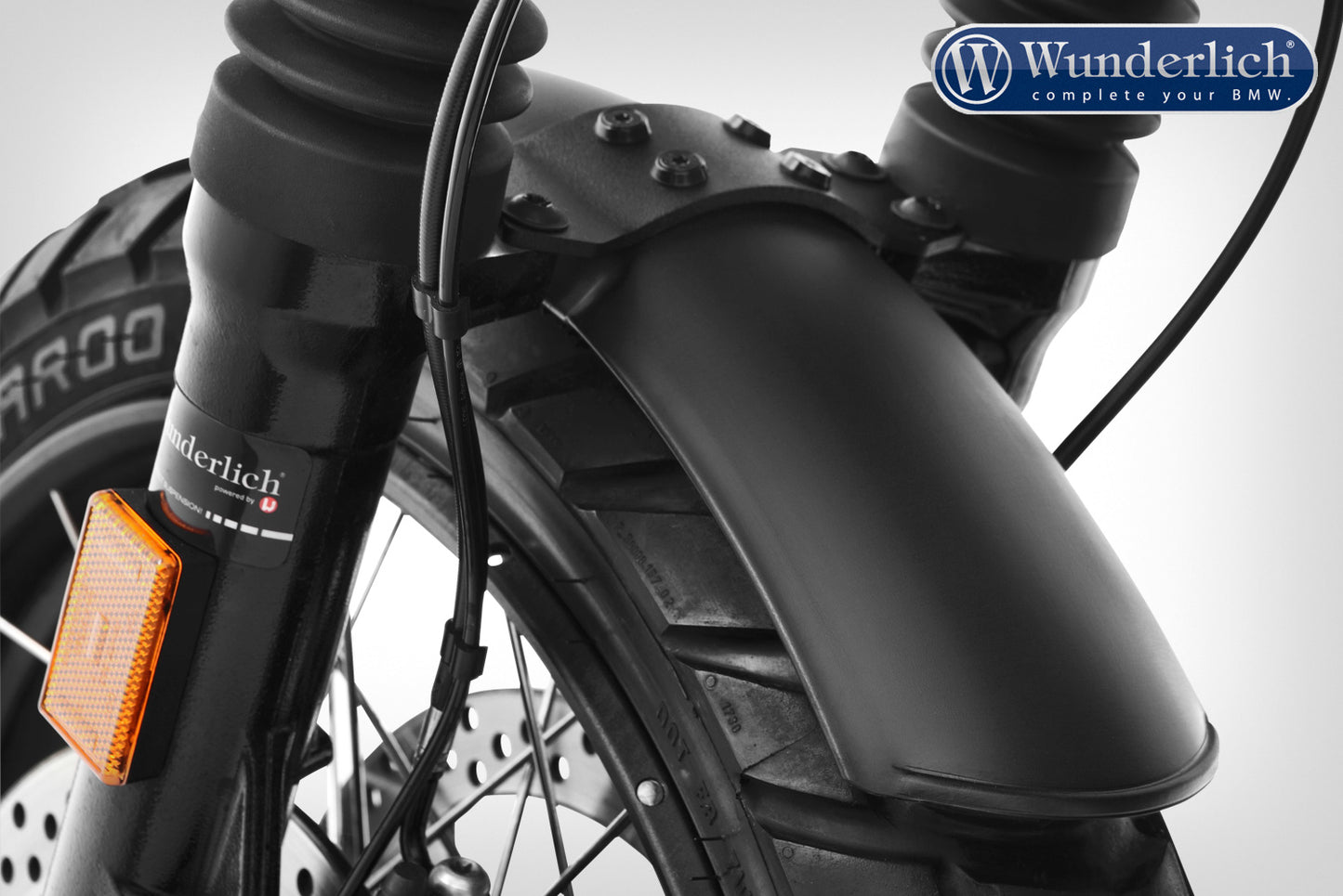 Wunderlich Classic front mudguard R nineT - low - black