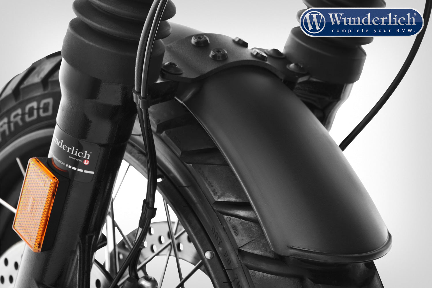 Wunderlich Classic front mudguard R nineT - low - black
