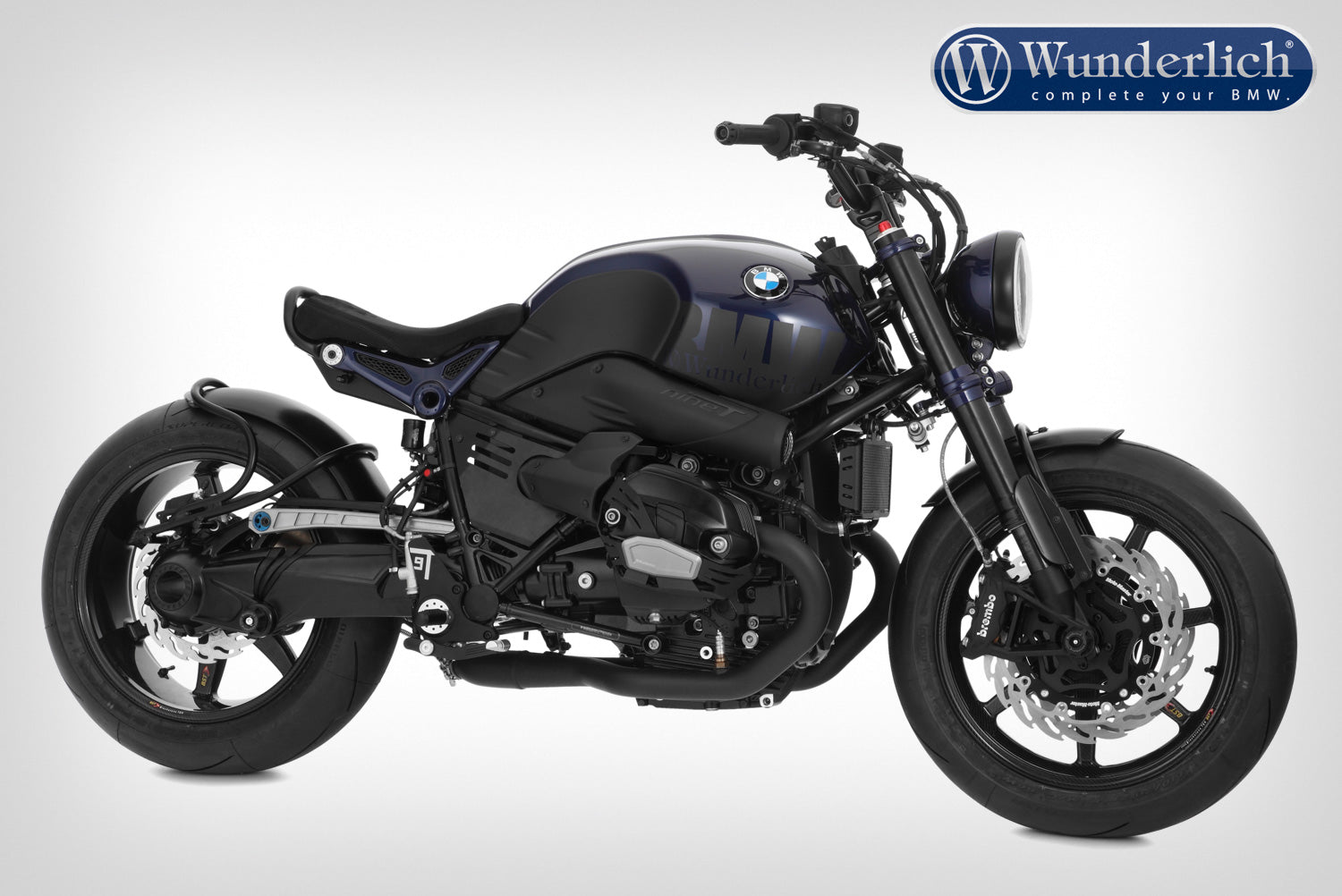 Wunderlich “WunderBob” rear mudguard - black