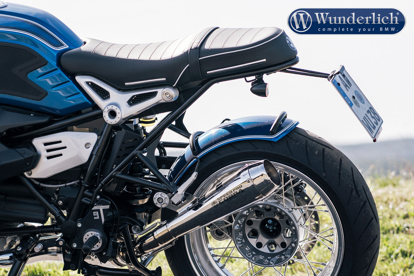 mudguard rear R nineT /5 - blue