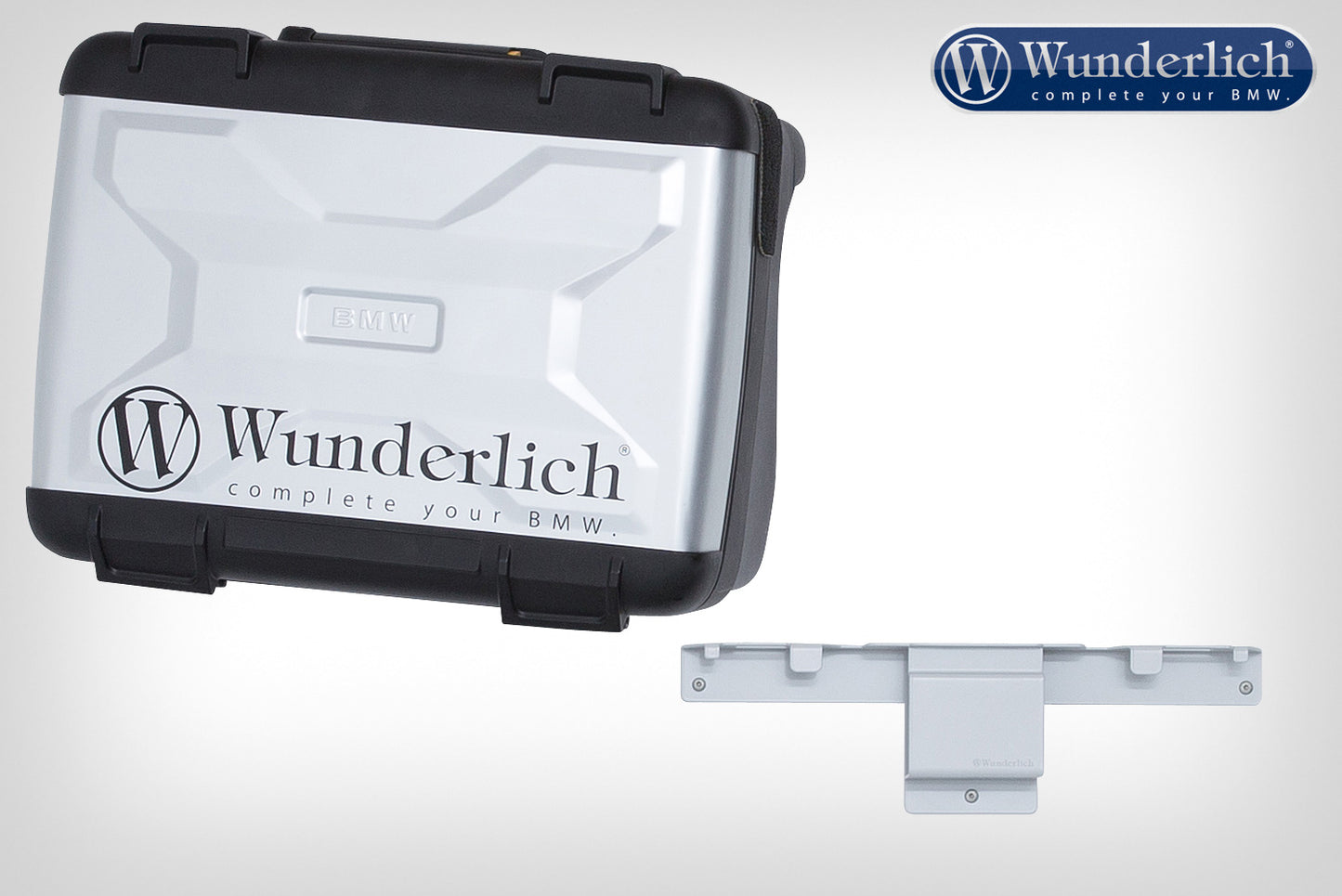 Wunderlich Luggage wall bracket system R 1200/1250 GS LC - silver