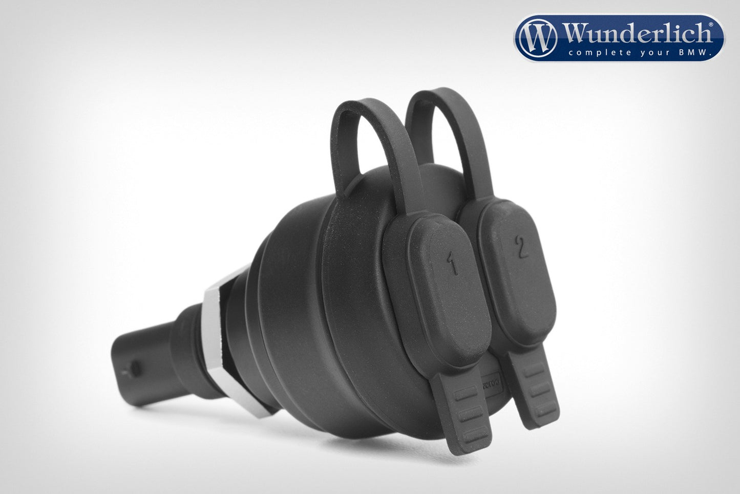 Wunderlich USB dual socket - black
