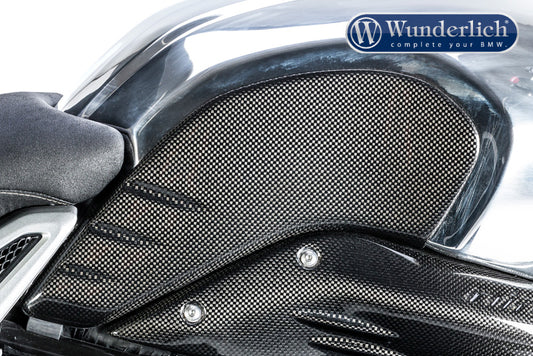 Ilmberger Tank cover - right - carbon - glossy