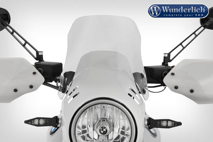 Wunderlich Screen for lamp mask - Without orig. rev counter - clear