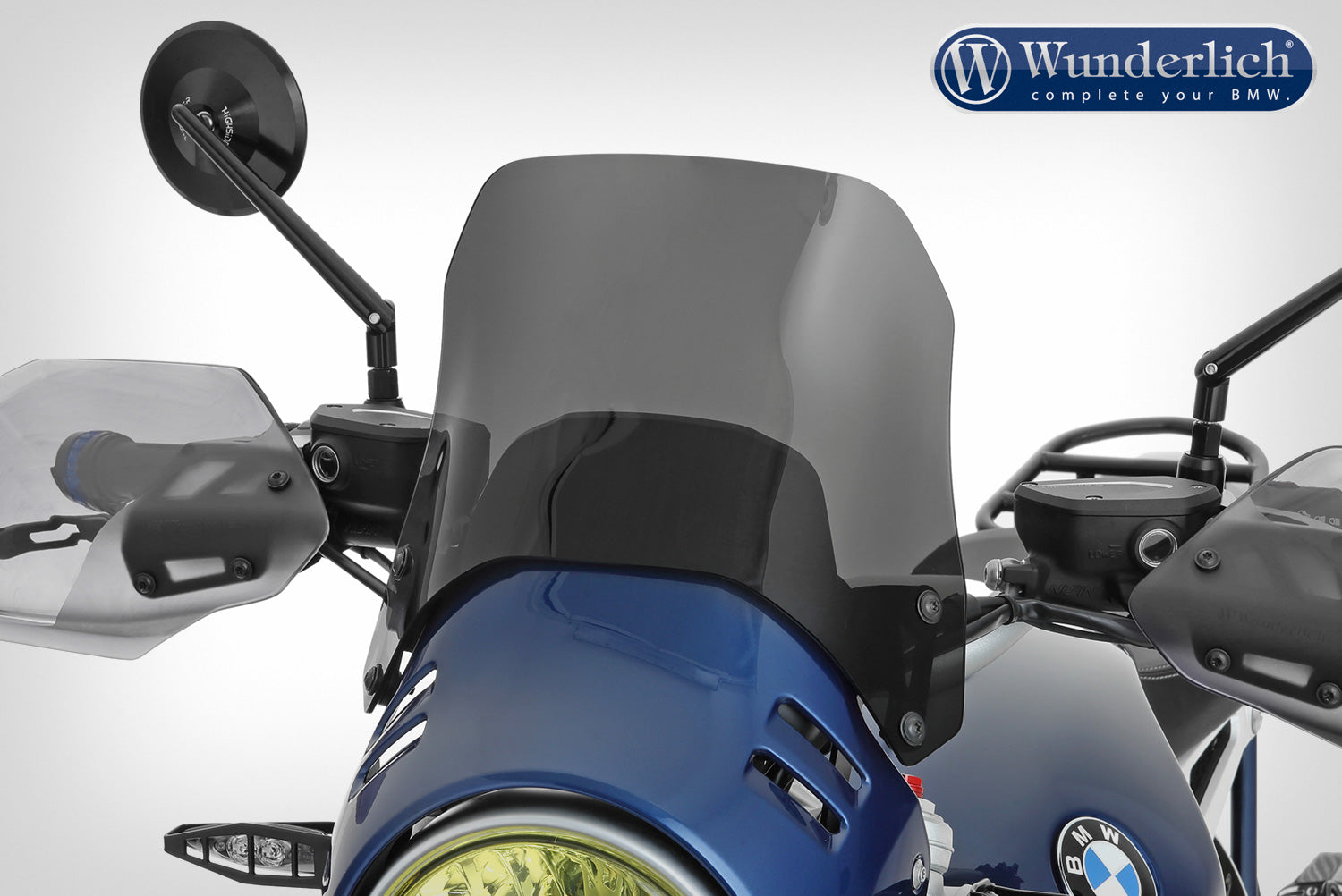 Wunderlich Cover disc for lamp mask - With orig. rev counter - smoked grey