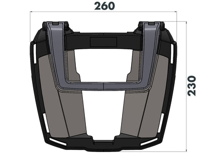 Hepco&Becker EASYRACK top case carrier R nineT Scrambler